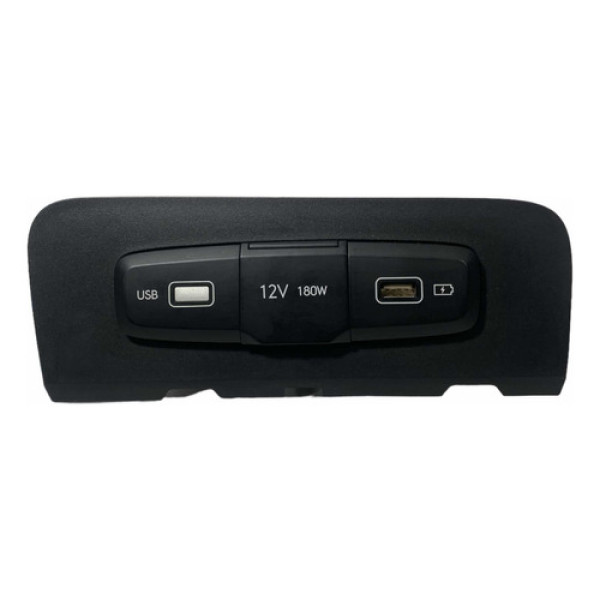 Entrada Usb Tomada 12v Creta 2022 2023 Cx148