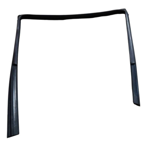 Borracha Canaleta Porta Traseira Esquerda Ranger 2014 A 2021 Preto