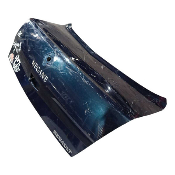 Tampa Traseira Porta Mala Renault Megane Sedan 2007 A 2012 Verde