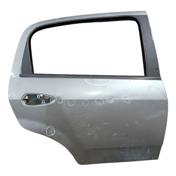 Porta Traseira Direita Fiat Punto 2008 A 2012 C/detalhes Traseira Direito Cinza