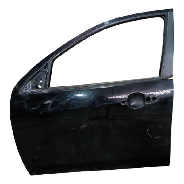Porta Dianteira Esquerda Ford Focus 2003 2008 C/detalhe Orig Dianteira Esquerdo Preto