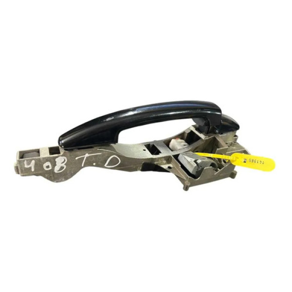 Maçaneta Externa Traseira Direita Pegeot 408 9670931980 Cx77 Preto Traseira