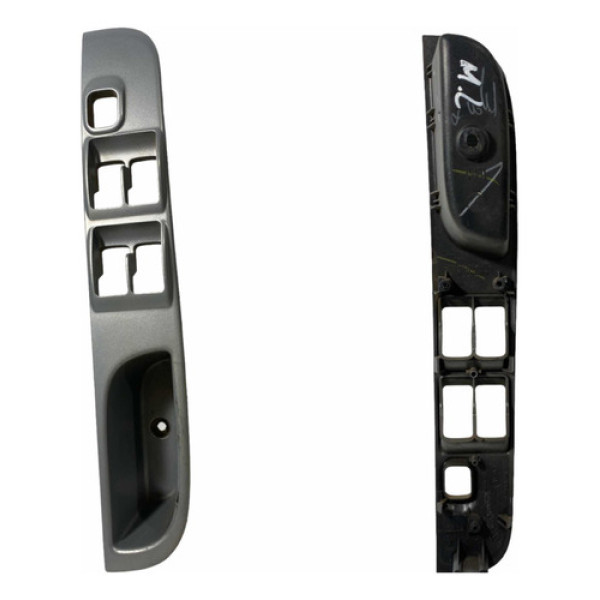 Moldura Botão Vidro Dianteiro Esquerdo Triton 2006/15 Cx145