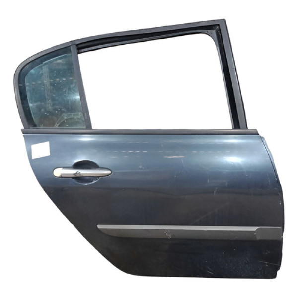 Porta Traseira Direita Renault Megane 2008 2009 A 2012 Traseira Direito Azul
