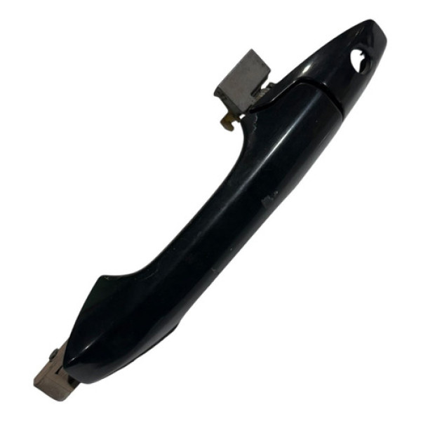 Maçaneta Externa Dianteira Esquerda Honda Cr-v 2007 A 2012 Preto Dianteira