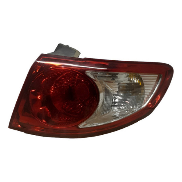 Lanterna Canto Traseira Direita Santa Fe 2008 2009 2010  Direito Vermelho