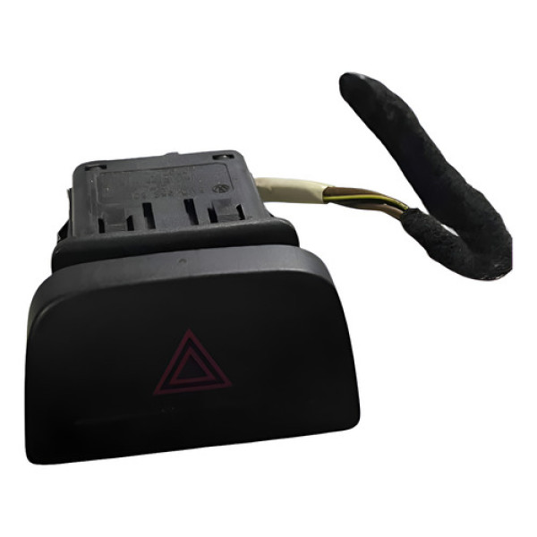 Botão Interruptor Pisca Alerta Vw Gol Voyage Saveiro G6 G7 Preto
