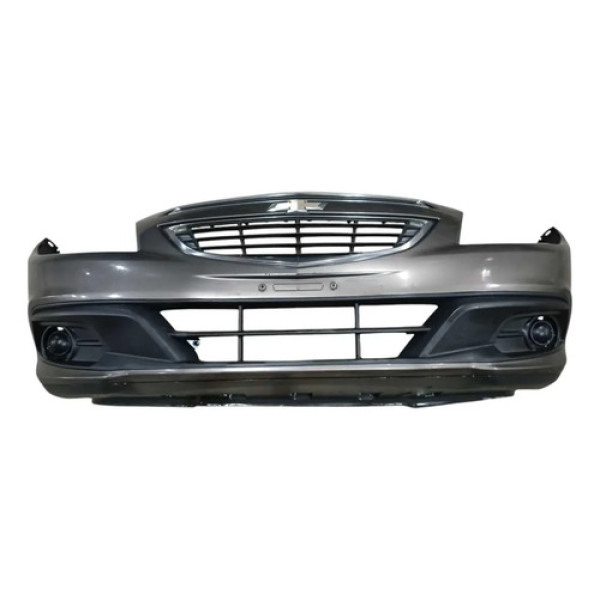 Para-choque Dianteiro Gm Onix 2014 2015 C/ Pequenos Detalhes Cinza-escuro