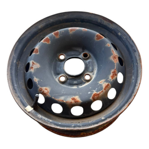 Roda Ferro Aro 14 Ford Fiesta Ka 2006 A 2024 Unidade Preto