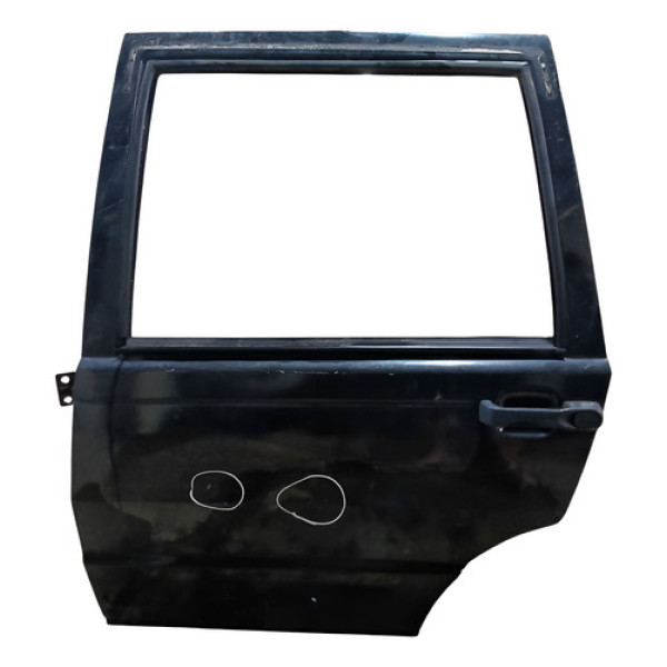 Porta Traseira Esquerda Fiat Uno 1995 A 2004 C/detalhe Traseira Esquerdo Preto