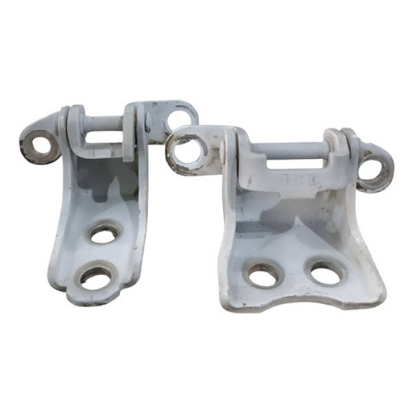 Par Dobradiça Porta Dianteira Esquerda Honda Fit 2009 A 2013