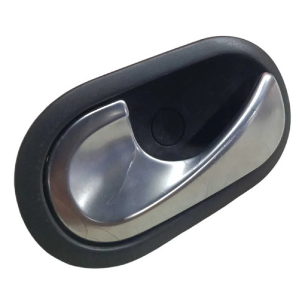 Maçaneta Interna Esquerda  Megane 2007 A 2012 Cromado Dianteira/traseira