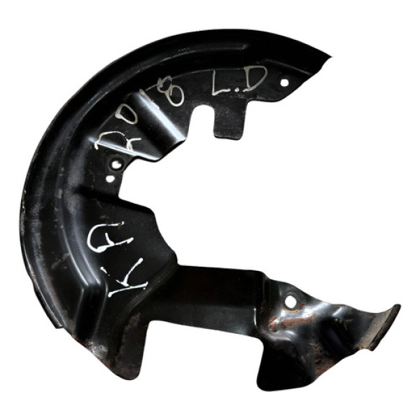 Defletor Espelho Disco Freio Dianteiro Direito Ka 2018 2022 Preto