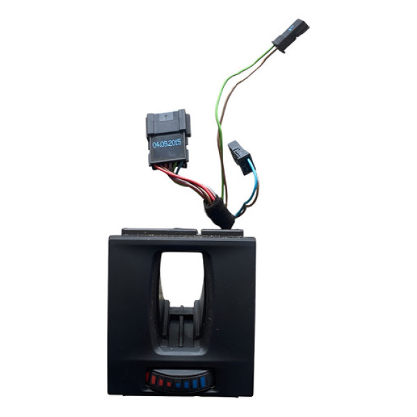 Moldura Botao Pisca Alerta Bmw 320i 2.0 2013 A 2017 9710260 Branco