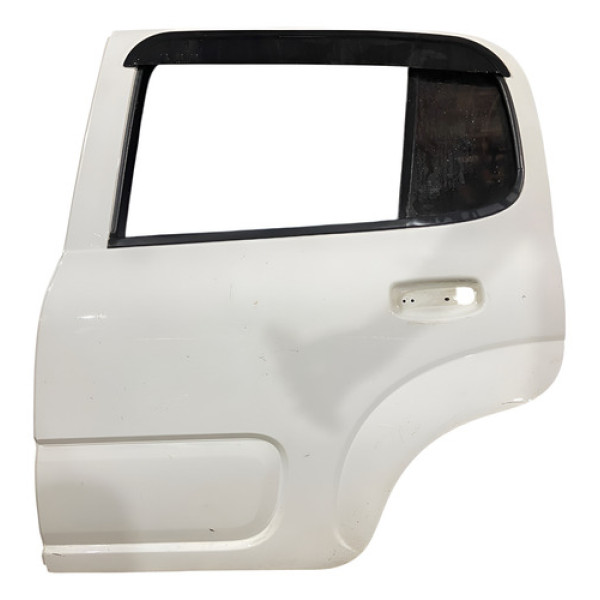 Porta Traseira Esquerda Fiat Uno 2017 2018 2019 2020 2021 Traseira Esquerdo Branco