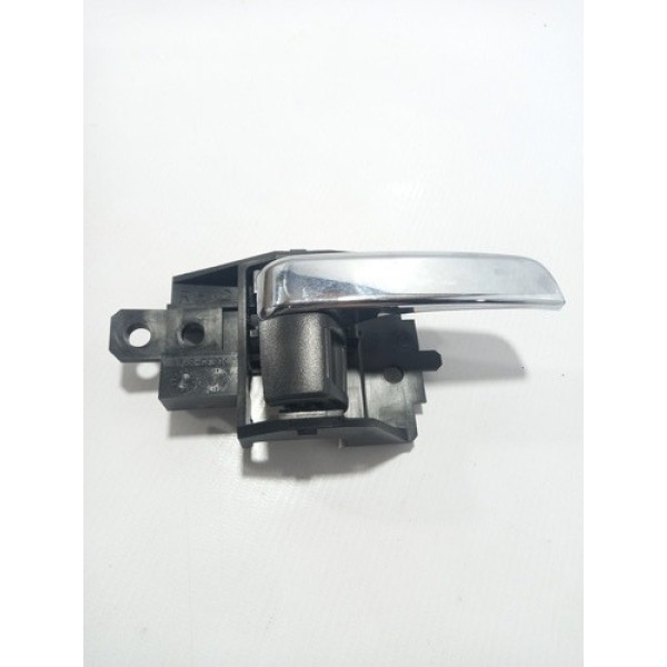 Maçaneta Interna Dianteira Direita Mitsubishi Asx 2017 Cromada Dianteira