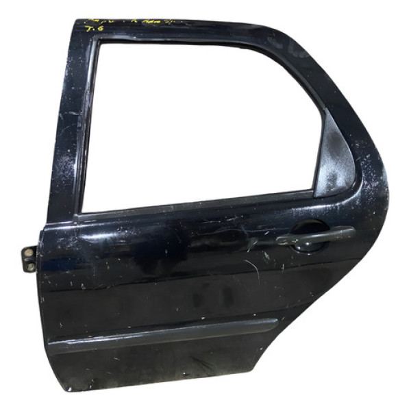 Porta Traseira Esquerda Palio Celebration 2010 C/detalhe Traseira Esquerdo Preto