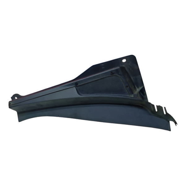 Grade Churrasqueira Lado Direito Honda Civic 2001 A 2006  Preto Fosco