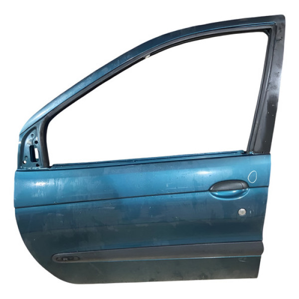 Porta Dianteira Esquerda Renault Scenic 1998 A 2005 Dianteira Esquerdo Verde-escuro