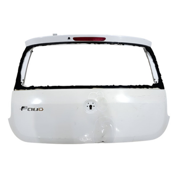 Tampa Traseira Fiat Palio Evo 2015 2016 C/detalhes Branco