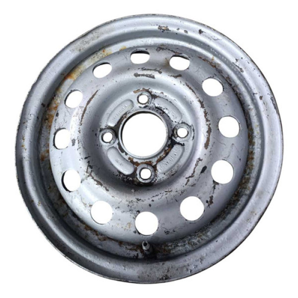 Roda De Ferro Ford Fiesta R14 Preto