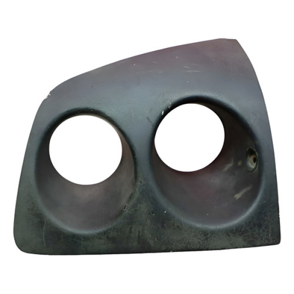 Moldura Farol Milha Direito Fiat Strada 2006 A 2011 Preto Direito