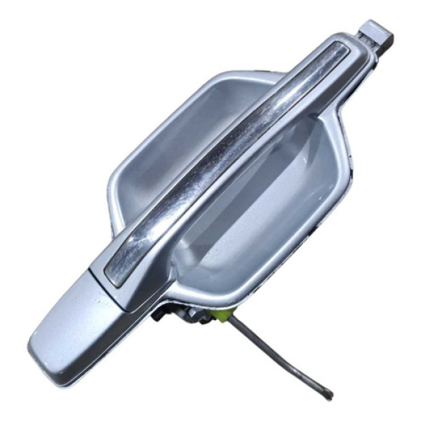 Maçaneta Externa Porta Traseira Esquerda Pajero Full 2006 Prata Traseira