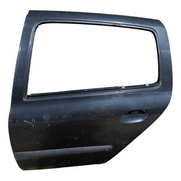 Porta Traseira Esquerda Renault Clio 2001 2002 2003 2004  Traseira Esquerdo Azul
