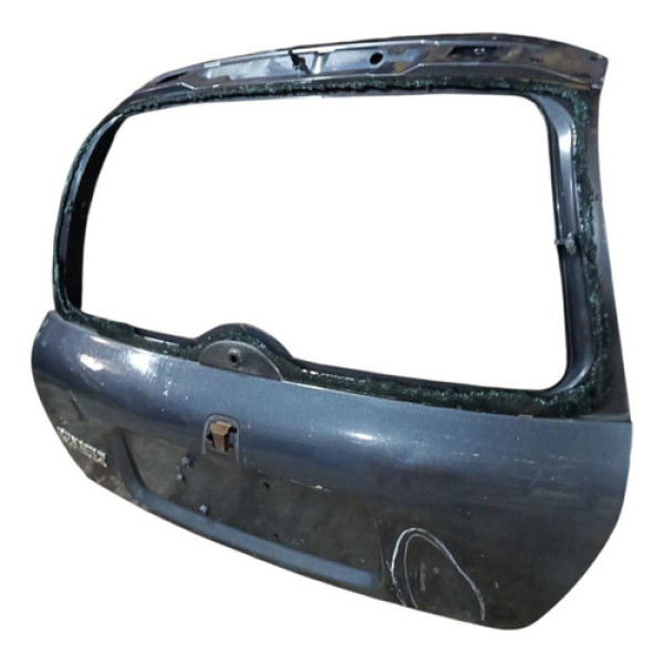 Tampa Traseira Renault Clio Hatch 2000 A 2005 C/detalhe Azul