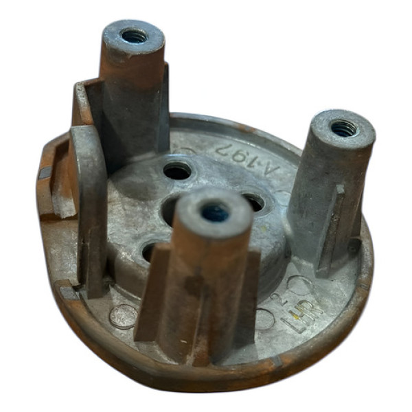 Base Suporte Retrovisor Direito L200 Triton 2013 2014 2015 Cinza