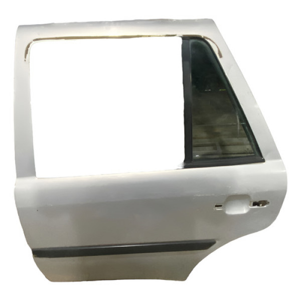Porta Traseira Esquerda Gol G3 G4 2000 A 2012 Traseira Esquerdo Prateado