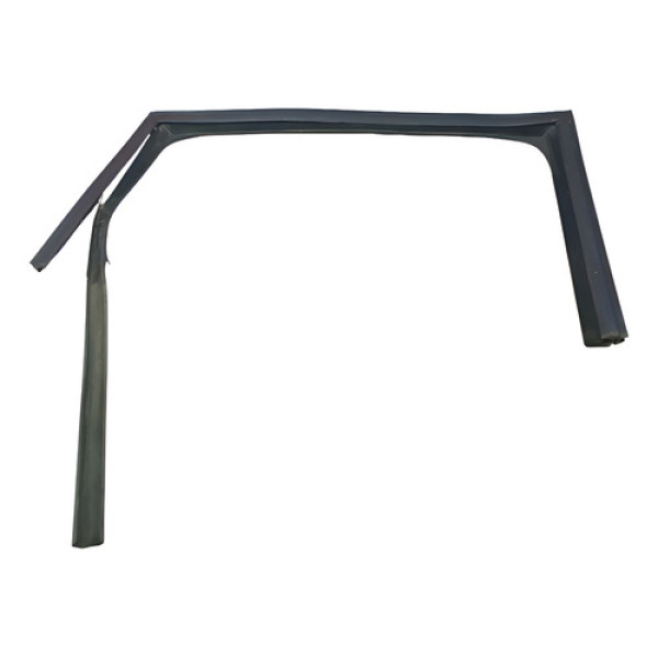 Borracha Guarnição Traseira Direita C4 Pallas 2010 C/detalhe Preto