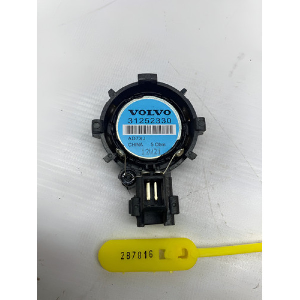 Tweeter Som Traseiro Direito Volvo V60 T5 31252330 Cx302 Preto