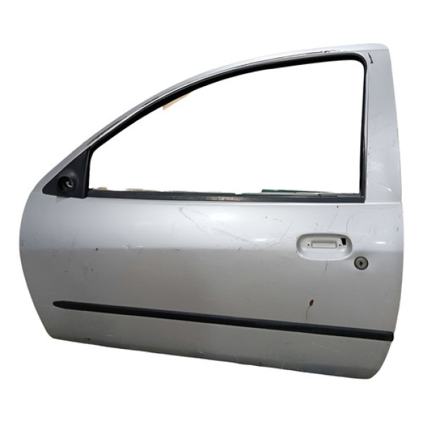 Porta Dianteira Esquerda Ford Ka 1997 A 2007 C/detalhe Dianteira Esquerda Cinza