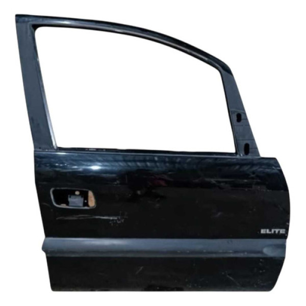 Porta Dianteira Direita Zafira 2003 A 2008 Dianteira Direito Preto