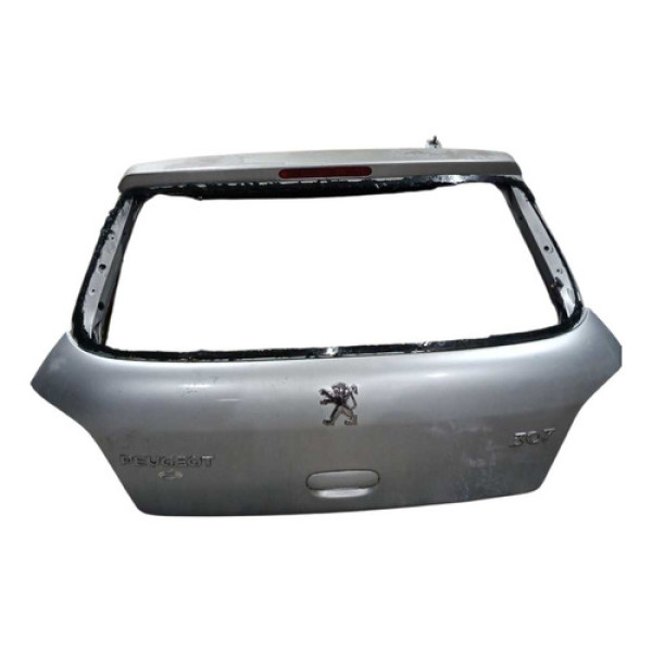 Tampa Traseira Porta Malas Peugeot 307 2007 A 2013 Prata