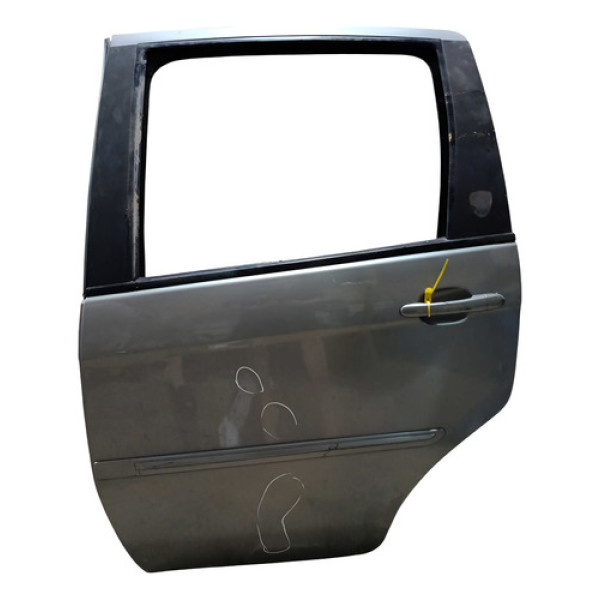 Porta Traseira Esquerda Fiat Idea 2013 2014 C/detalhe Orig Traseira Esquerdo Prata