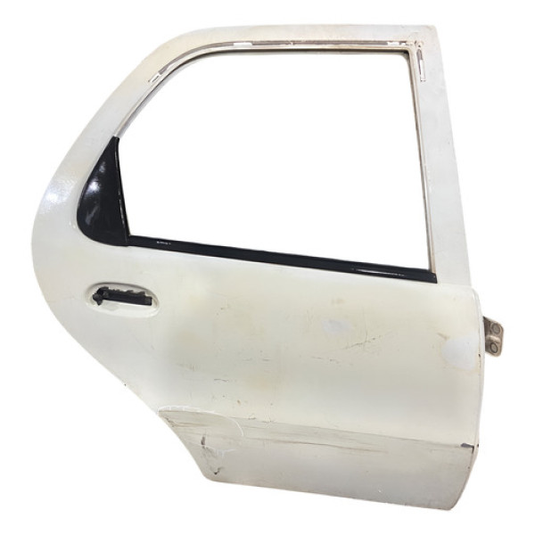 Porta Traseira Direita Fiat Palio 1996 9798 A 2003 C/detalhe Traseira Direita Branca