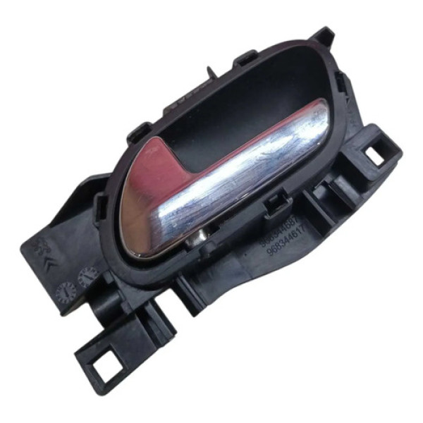 Maçaneta Interna Porta Dianteira Direta C3 Picasso 2010 2013 Cromado Dianteira