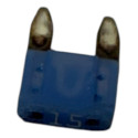 Micro Mini Fusível 15 Amperes Universal 8 Unidades Pp3