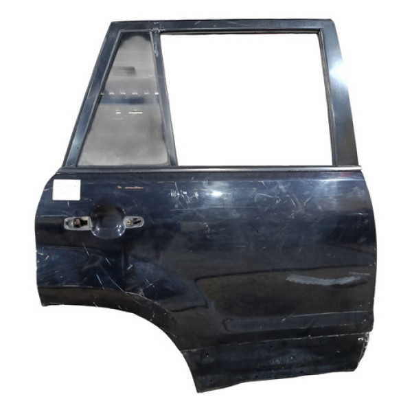 Porta Traseira Direita Santa Fé 2008 2009 2010 A 2012 Traseira Direito Azul-escuro