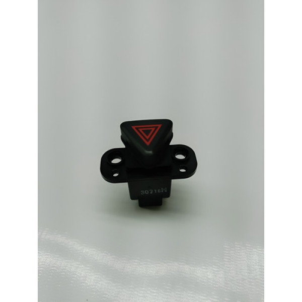 Botao Alerta Cruze 2012 A 2016 Cod 202007554   Cx266 Vermelho