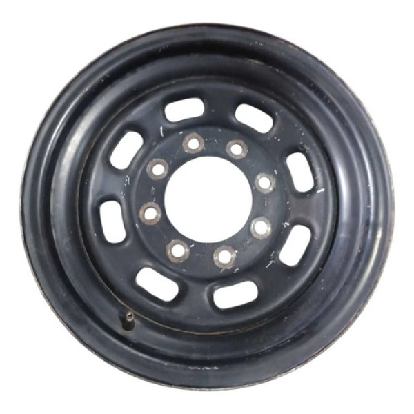 Roda Ferro Aro 16 Ford F250 350 1997 A 2019 Unidade Preto