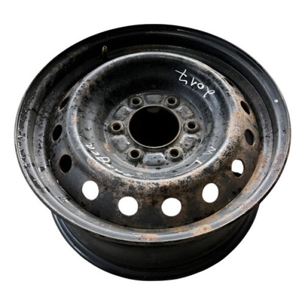 Roda Ferro Aro 17 Ford Ranger 2013 2014 2015 2016 2017 2018 Preto