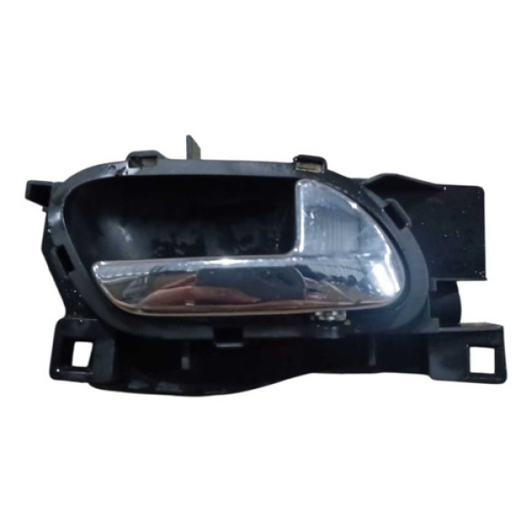 Maçaneta Interna Dianteira Direita C4 Pallas 2008 A 2012 Preto Dianteira