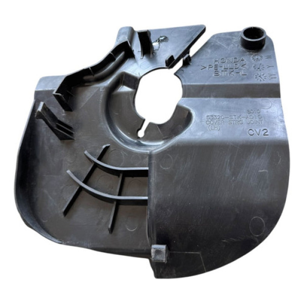 Acabamento Coluna Direção Eixo Inferior Crv 2007 A 2011 Orig Preto