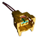 Conector Plug Chicote Bico Injetor Celta Corsa 2008 