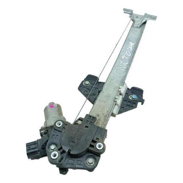 Máquina Vidro Elétrica Traseira Direita Civic 2007 A 2011