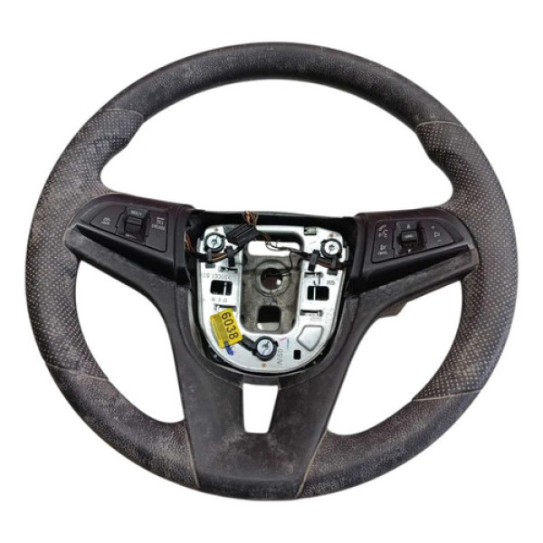 Volante Direção Tracker Onix Cruze 2014 2019 Com Desgaste Preto