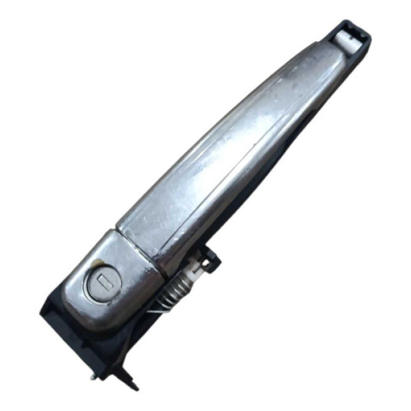 Maçaneta Externa Porta Dianteira Esquerda 307 2003 A 2013 Prata Dianteira